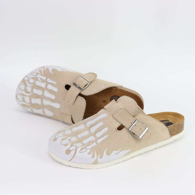 Skeleton Clogs – Taupe