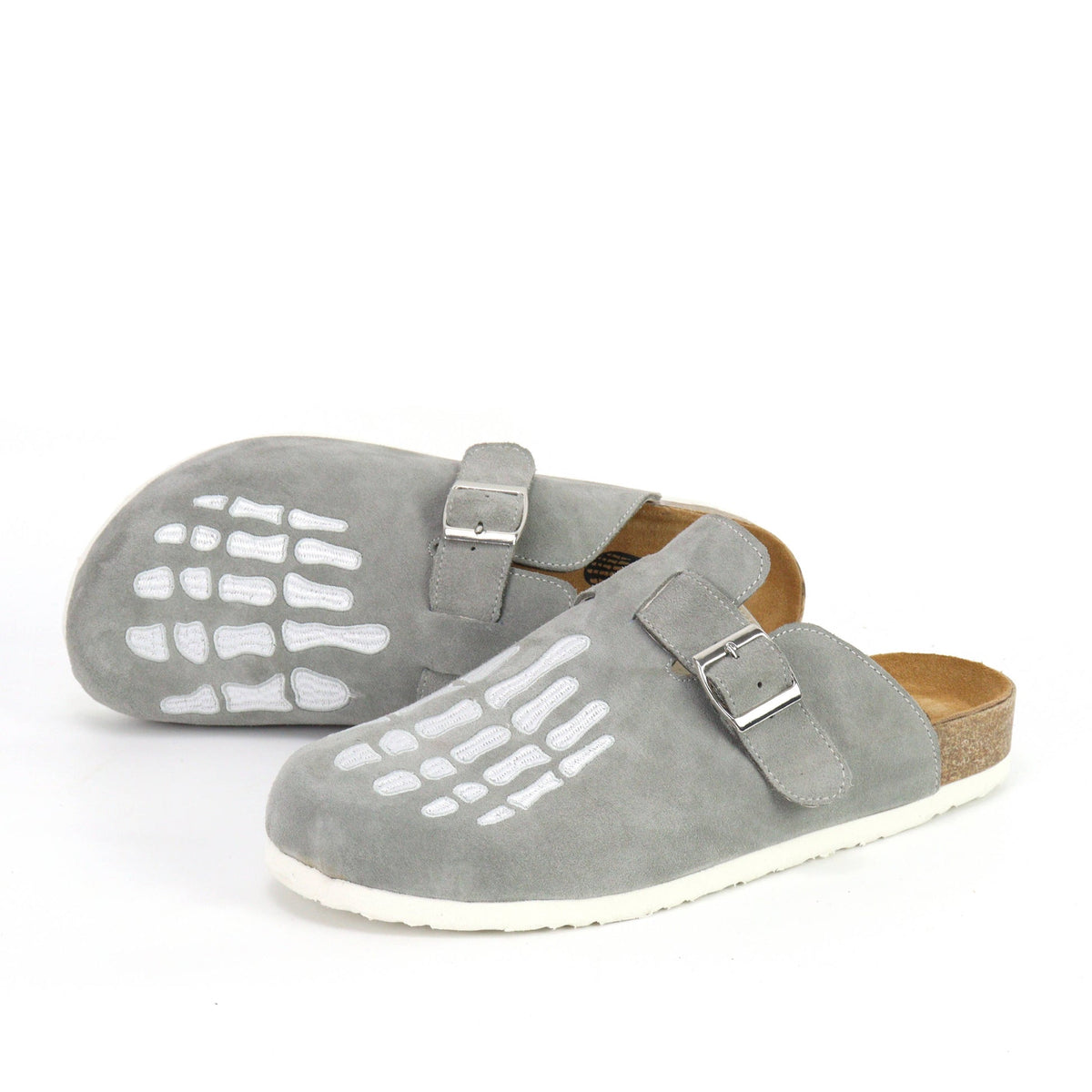 Skeleton Clogs – Grey